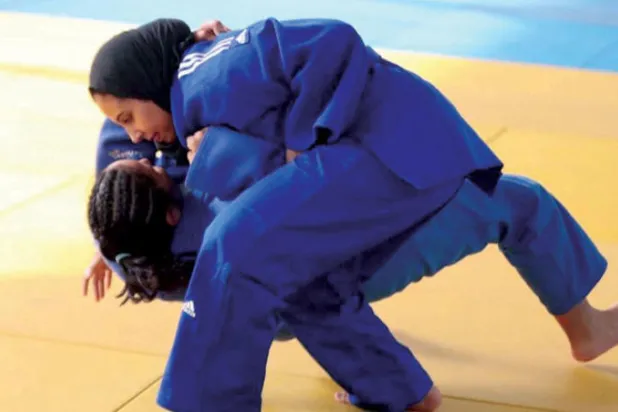 لاعبة الجودو رنيم أبو حربش: العالمية طموحي