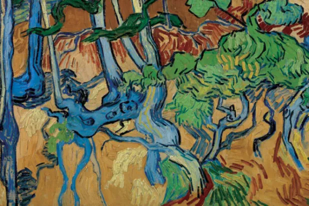 يقول باحثون إن فان غوخ أمضى يومه الأخير في رسم لوحة «جذور الشجرة»