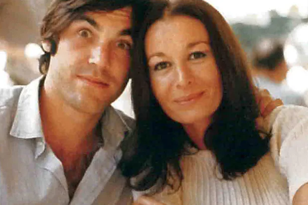 مع زوجته نجوى سركيس