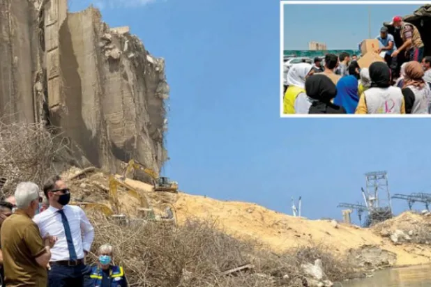 میکرون کی طرف سے لبنانی حکومت کے لئے ایک "بین الاقوامی سایہ" کی کوشش