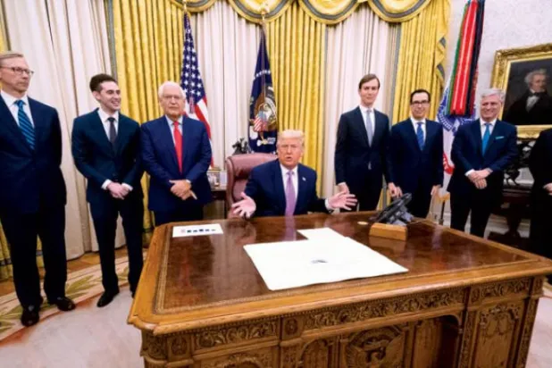 متحدہ عرب امارات اور اسرائیل کے مابین تعلقات کے آغاز کو ٹرمپ کی سرپرستی حاصل