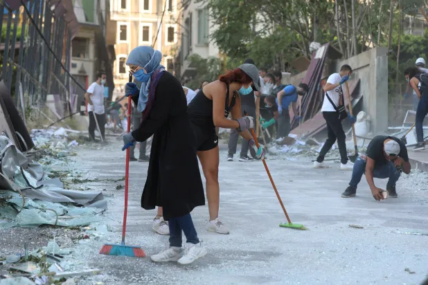 Beirut Explosion: Rubble Collected Randomly Amid Warnings of Dangerous Materials