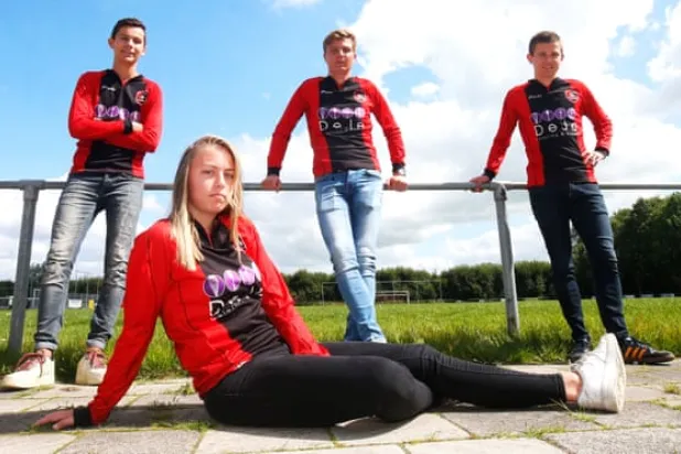 Ellen Fokkema Breaks Dutch Age Barrier to Play Football Against Men