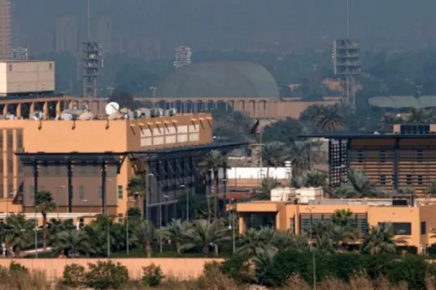 سقوط صاروخ كاتيوشا داخل المنطقة الخضراء في بغداد