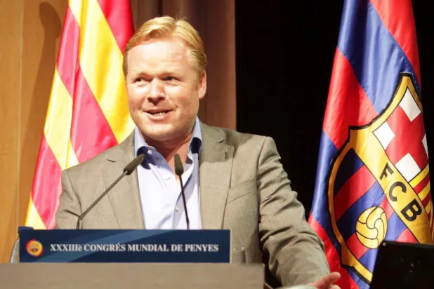 برشلونة يتفاوض مع كومان لتولي تدريب الفريق