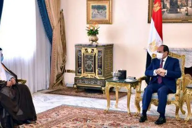السيسي يؤكد ارتباط أمن الخليج بالأمن القومي المصري