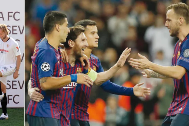 عودة راكيتيتش إلى بيته القديم... بهجة في إشبيلية وارتياح في برشلونة