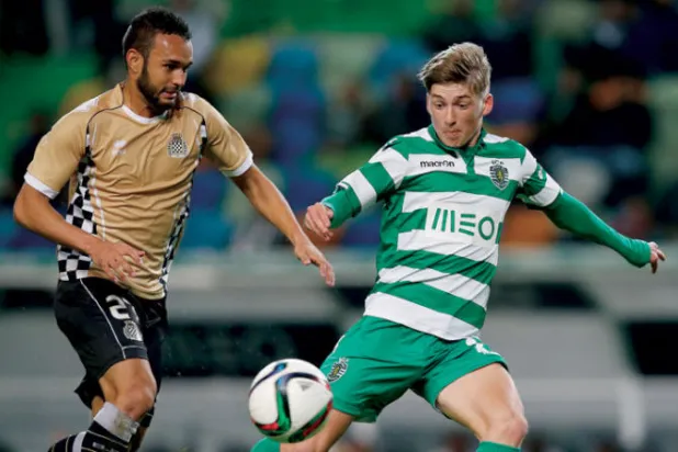 غولد (يمين) في سبورتنغ لشبونة... قال إنه رأى معه جوانب جيدة وأخرى سيئة (غيتي)