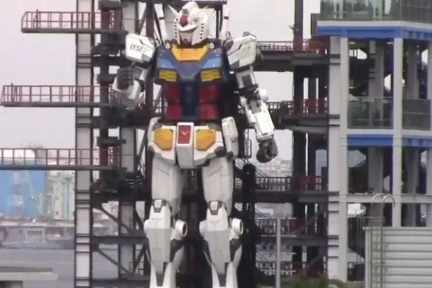 بالفيديو... اختبار روبوت عملاق ارتفاعه 60 قدماً ووزنه 24 طناً في اليابان