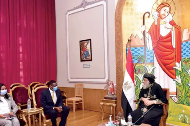 بطريرك أقباط مصر يؤكد ثقته بالتوصل إلى توافق حول «سد النهضة»