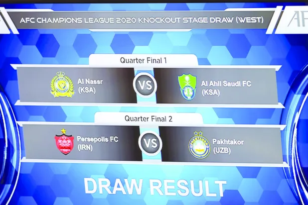 النصر و الاهلی؛ دربی سعودی در مرحله یک چهارم نهایی قهرمانان آسیا