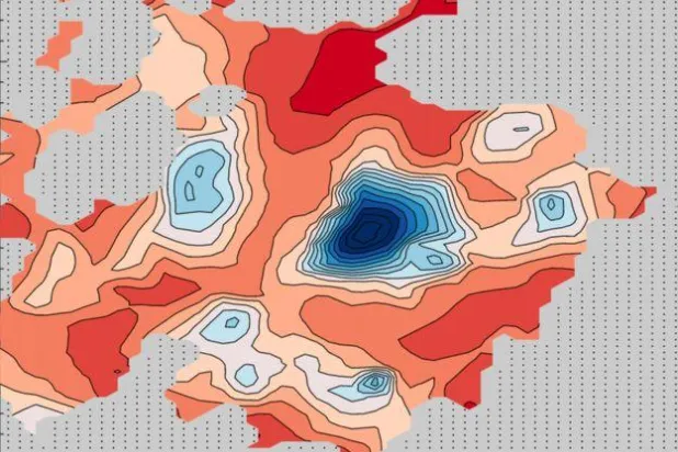 اكتشاف بحيرات من المياه الجوفية تحت سطح المريخ