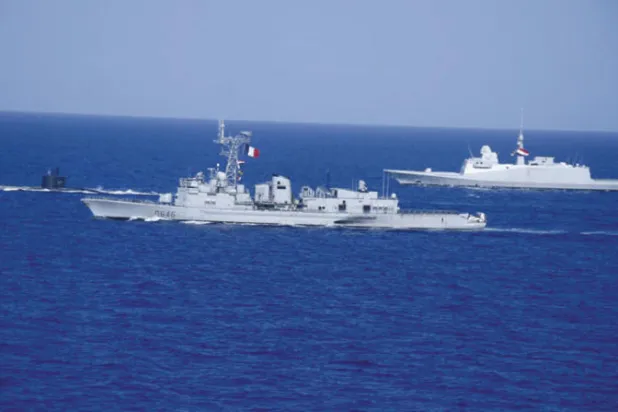 مناورات بحرية مصرية ـ فرنسية لـ«دعم الأمن في المتوسط»