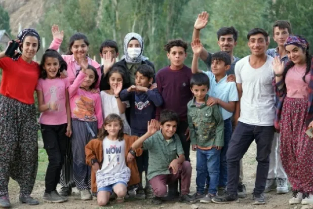 2500 rakımlı tepede ders