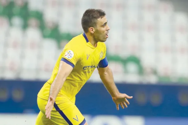 غياب حمد الله يقلق جماهير النصر