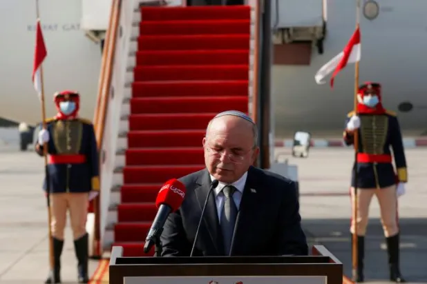 رئيس الوفد الإسرائيلي: نأمل بصناعة السلام بطريقة تغير مستقبل المنطقة