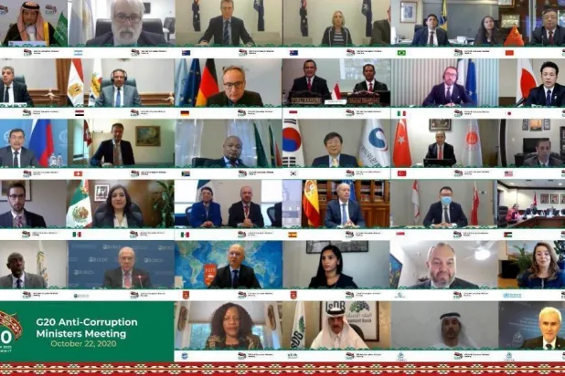 G20 Anti-Corruption Ministerial Meeting, Saudi Support to UN Efforts 