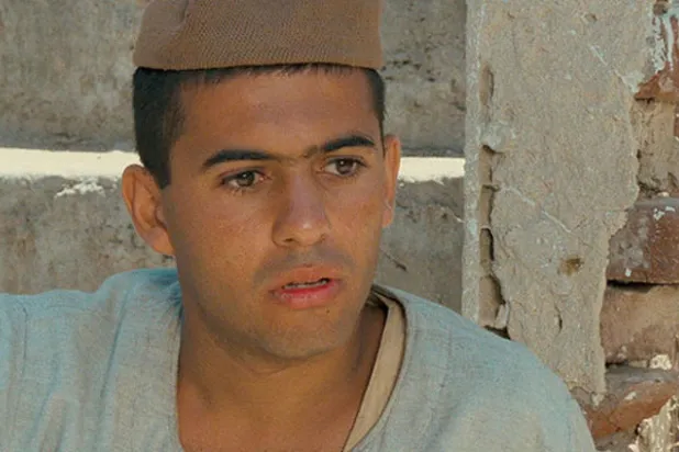 محيي الدين في لقطة من أحد أفلامه القديمة