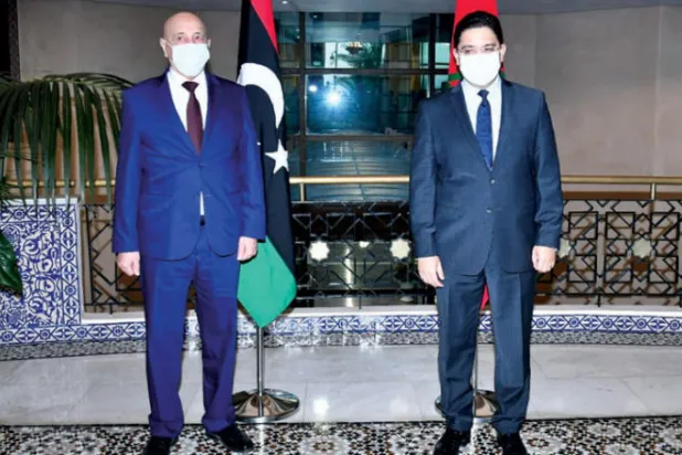 تأييد مغربي لاتفاق وقف النار في ليبيا