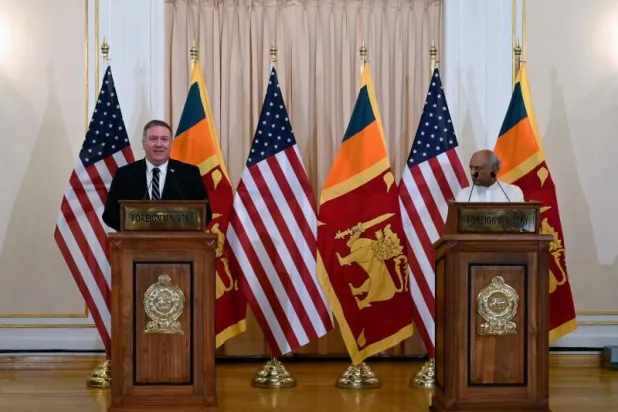 بومبيو: الصين تتصرف «كحيوان مفترس» في سريلانكا