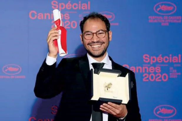 المخرج سامح علاء وجائزة {السعفة الذهبية}.