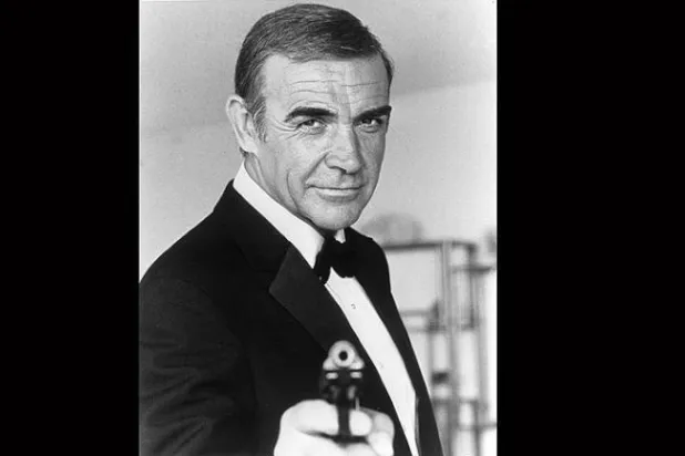 شون كونري «العميل 007» (أ.ف.ب)