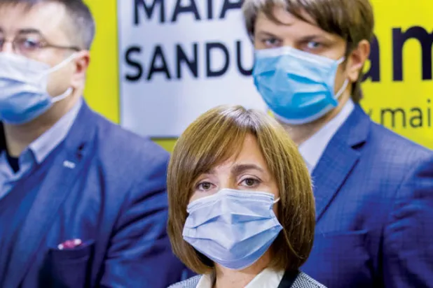 فوز المرشحة الموالية لأوروبا في الدور الأول من انتخابات الرئاسة بمولدافيا