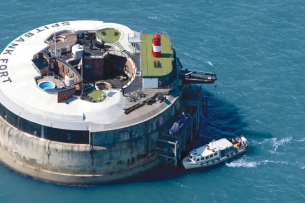 قلعة «سبيت بانك فورت» بناها الجيش البريطاني خلال ستينات وسبعينات القرن التاسع عشر (نيويورك تايمز)