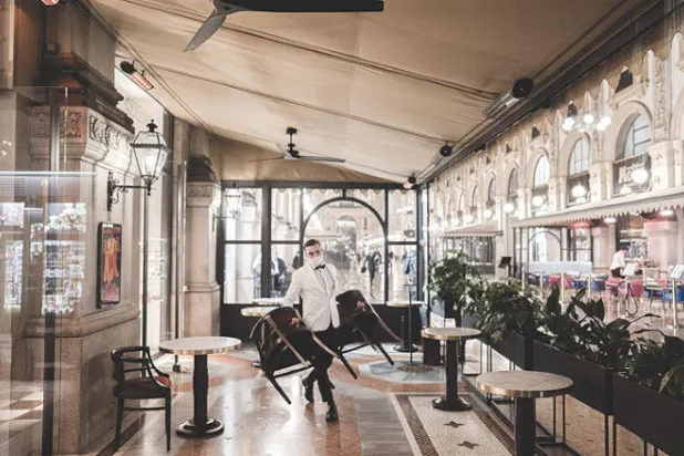 مطاعم سان مارينو تزدهر مع الإغلاق الإيطالي