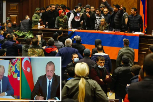 تدخل روسيا يسكت مدافع قره باغ... وقواتها تفصل المتحاربين