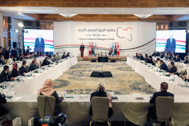 «الحوار الليبي» في تونس يبحث النقاط الخلافية حول آليات الحكم