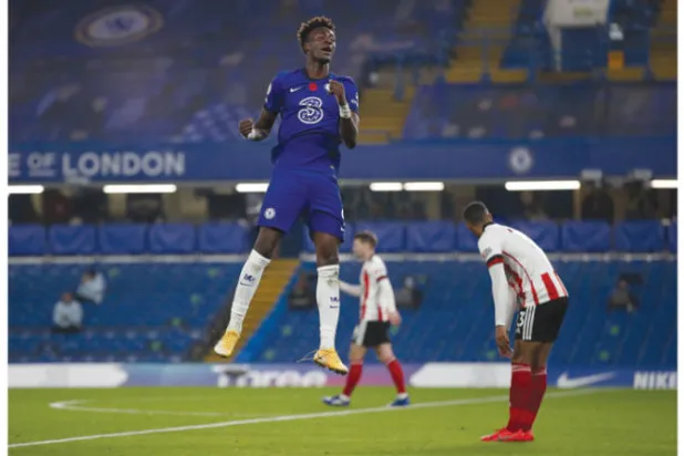 تامي أبراهام يتألق ويفرض نفسه مع المنضمين حديثاً لتشيلسي