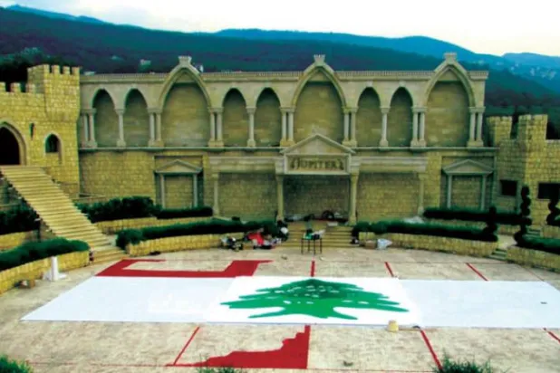 Caroline Chaptini Set to Break a World Record With Largest Lebanese Flag