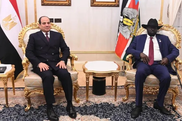 السيسي وكير يؤكدان أهمية التوصل لاتفاق قانوني ملزم حول سد النهضة