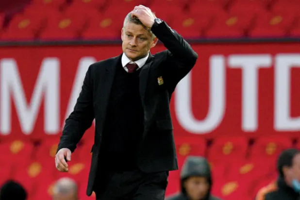 هل بات رحيل سولسكاير من مانشستر يونايتد مطلباً ضرورياً من أجل تصحيح مسار الفريق؟ (أ.ب)