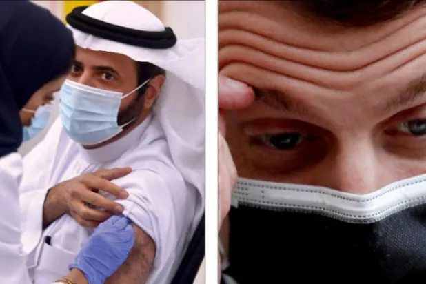 کورونا وائرس سے میکرون ہوئے متاثر اور دیگر رہنماء بھی ہوئے کورنٹائن