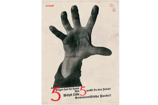 صورة الملصق الانتخابي للحزب الشيوعي الألماني في انتخابات جمهورية فايمار عام 1928