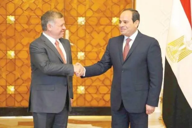 Mısır Cumhurbaşkanı Sisi ve Ürdün Kralı 2. Abdullah, Filistin meselesini görüştü