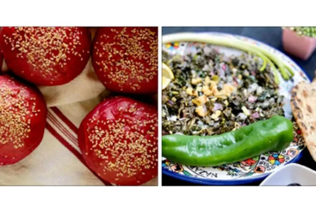 خبيزة لسوسن أبو الجبين - خبز الشمندر (مدونة مستكة عفاف) 