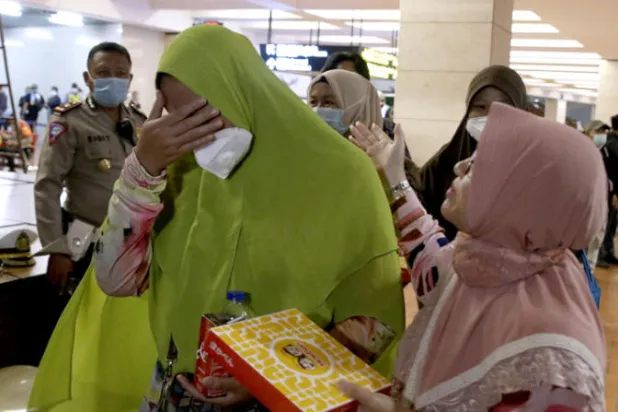 كارثة جوية في إندونيسيا