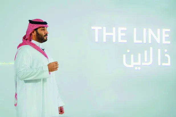 ولیعهد سعودی پروژه «The Line» را افتتاح کرد.. شهر بدون آلودگی کربنی
