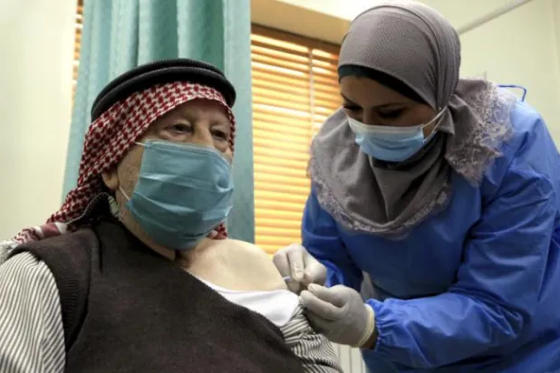 Ürdün’de koronavirüse karşı aşı kampanyası bugün başladı