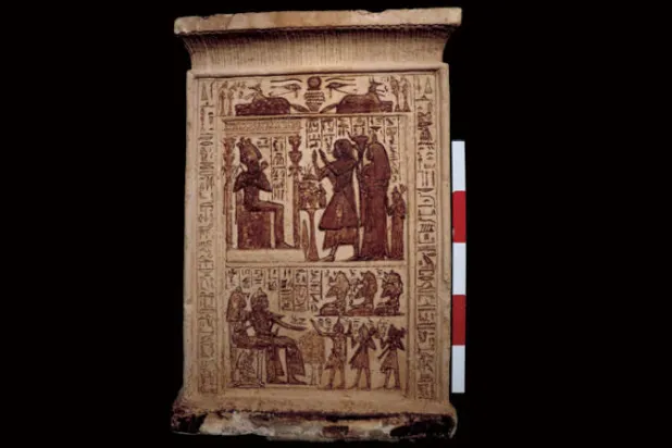 جانب من الاكتشافات الأثرية في منطقة سقارة بالجيزة (وزارة الآثار المصرية)