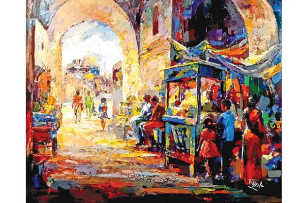 الحارة المصرية بشخوصها وتفاعلاتها