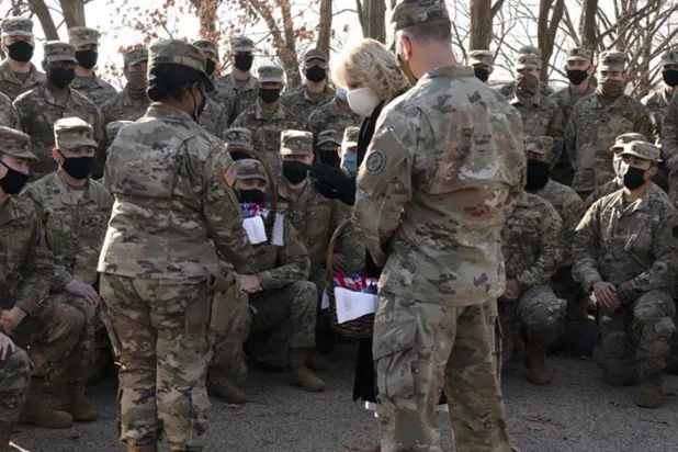 Yüzlerce ABD Ulusal Muhafızı koronavirüse yakalandı