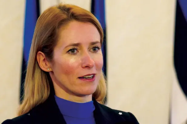 كالاس أول رئيسة للوزراء في إستونيا