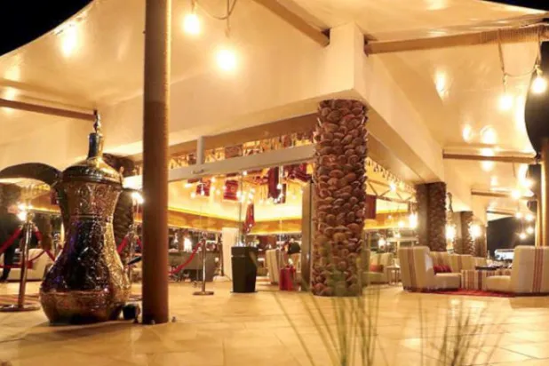 ‘Oasis’ Turns Desert Landscape into Entertainment Site 