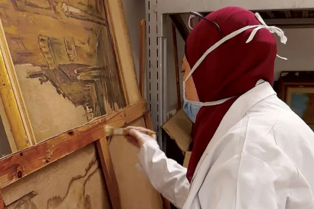 القيمة الفنية للوحات الزيتية تتأثر بالعمر الافتراضي (الشرق الأوسط)   