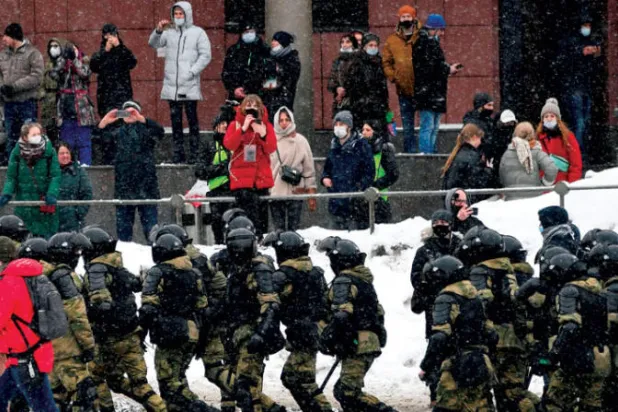 طوق أمني في موسكو مع تجدد المظاهرات... وتوقيفات بالجملة