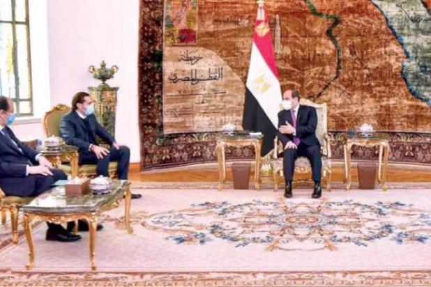 سیسی نے لبنانی حکومت کے قیام میں تیزی لانے کا کیا مطالبہ 